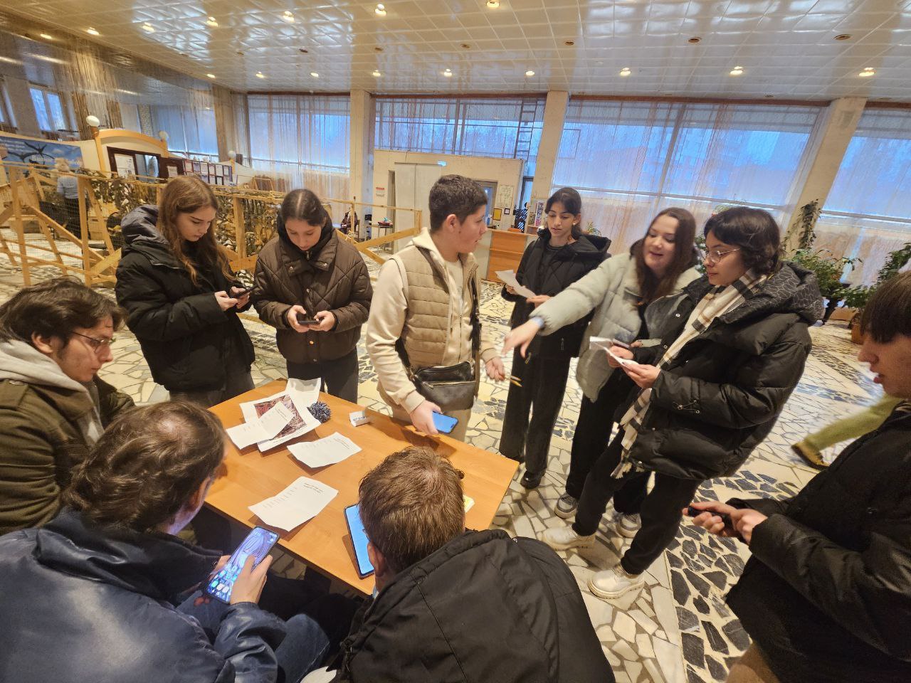 Участие в исторической патриотической игре "Думай. Знай. Познавай"